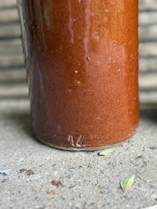 Trio of Stoneware Soda Bottles with Porcelain Swing Stoppers