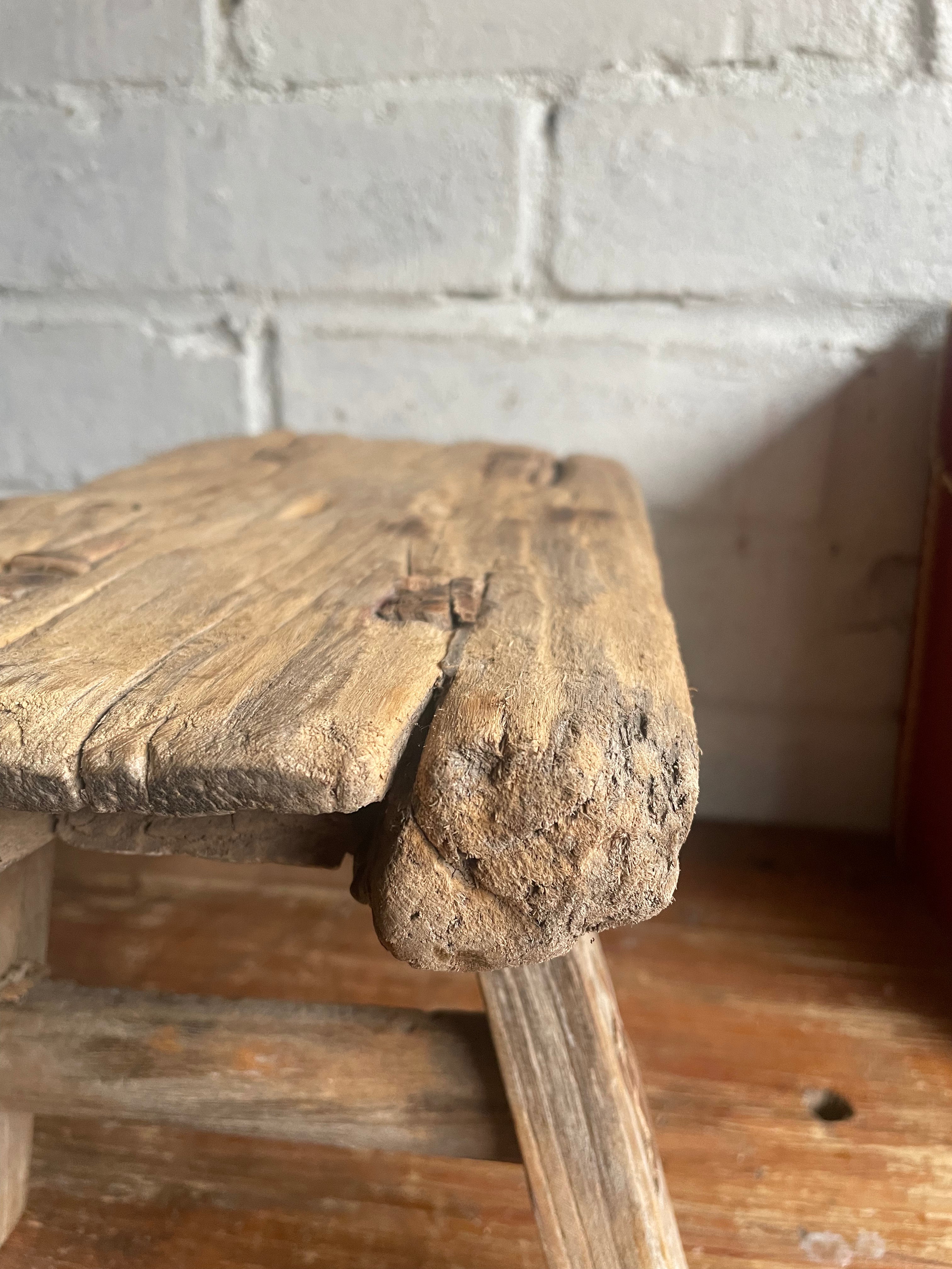 Little Rustic Stool 2
