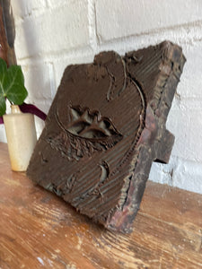 Antique Copper Textile Printing Block