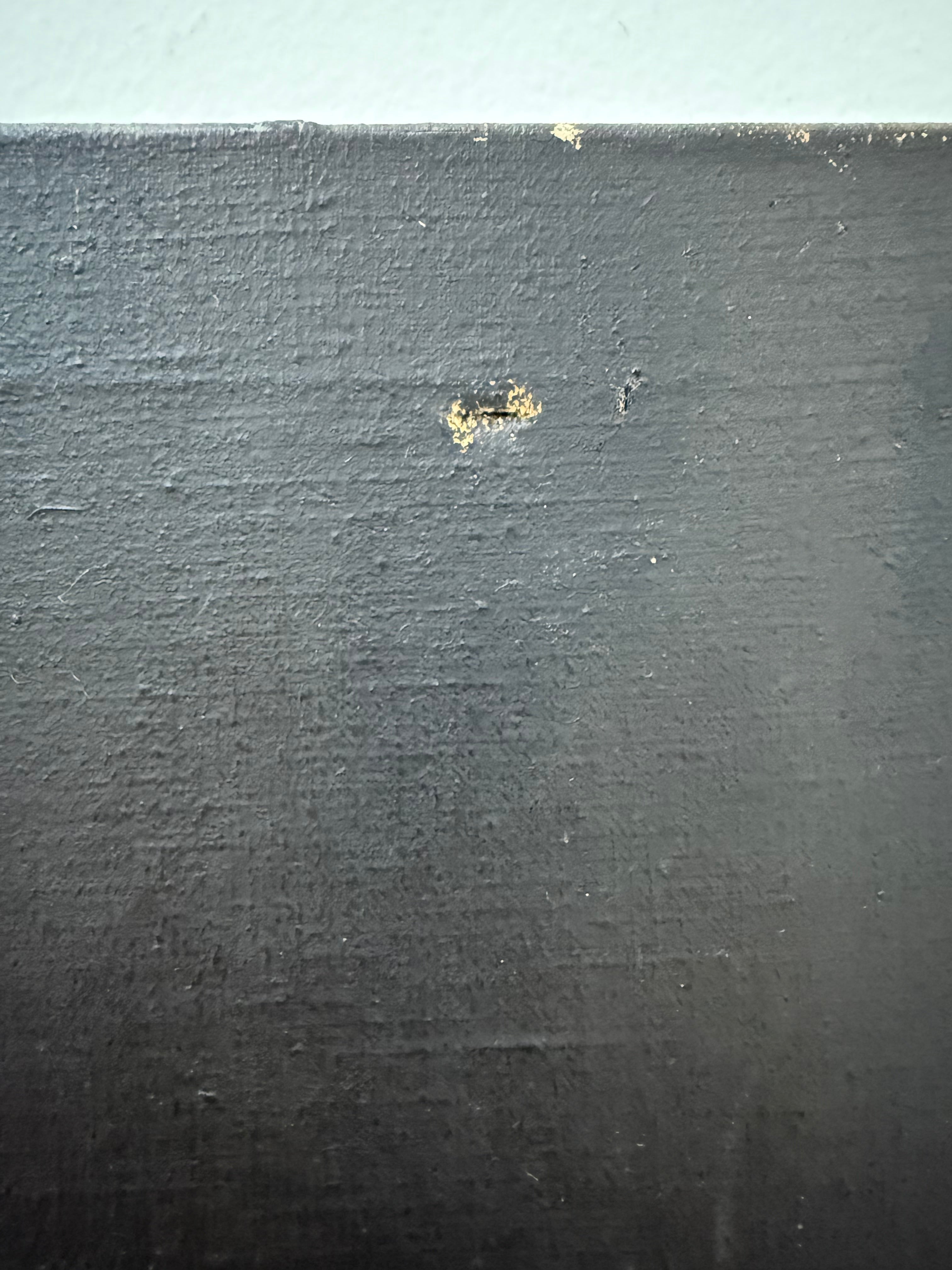 Circa 1930s: A Glimpse Outside. Oil on Canvas