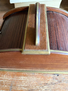 1920s Tambour Double-Sided Storage Case