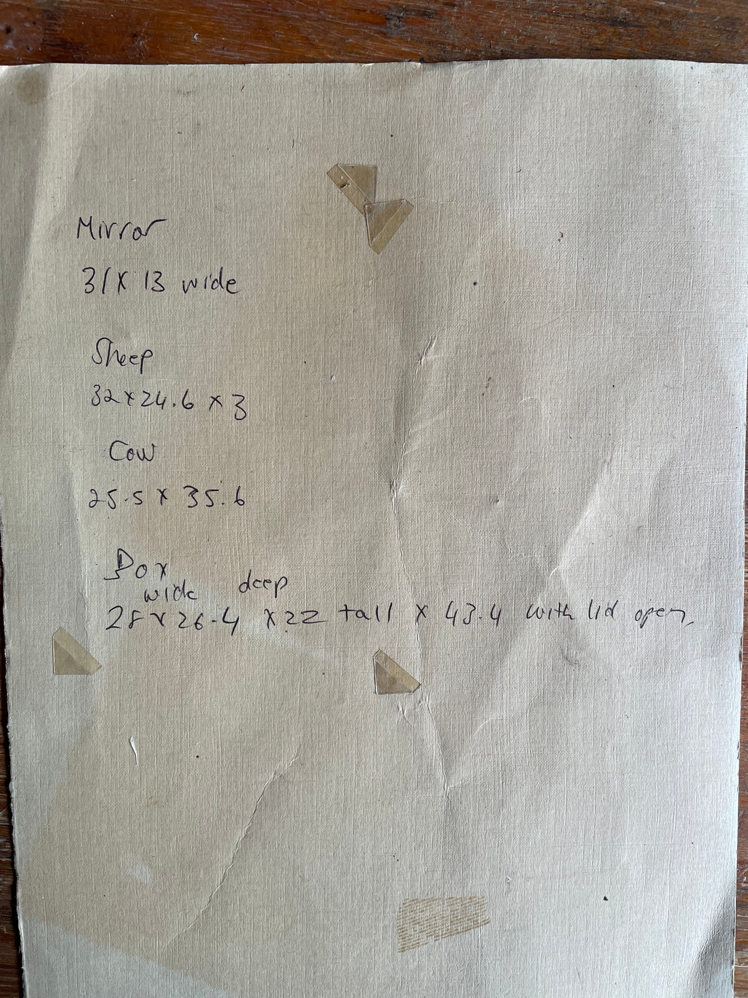 1928 Handwritten and Wax Sealed Conveyance Document. Was £22 now £14.30 at checkout
