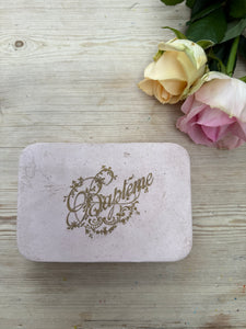 Antique French Baptism Paper Bonbon/ Chocolate Box circa 1900’s