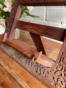 Hand Carved Bookstand/ Easel