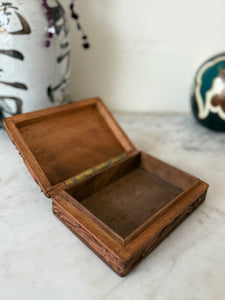 Small early 20th Century Chinese Carved Box