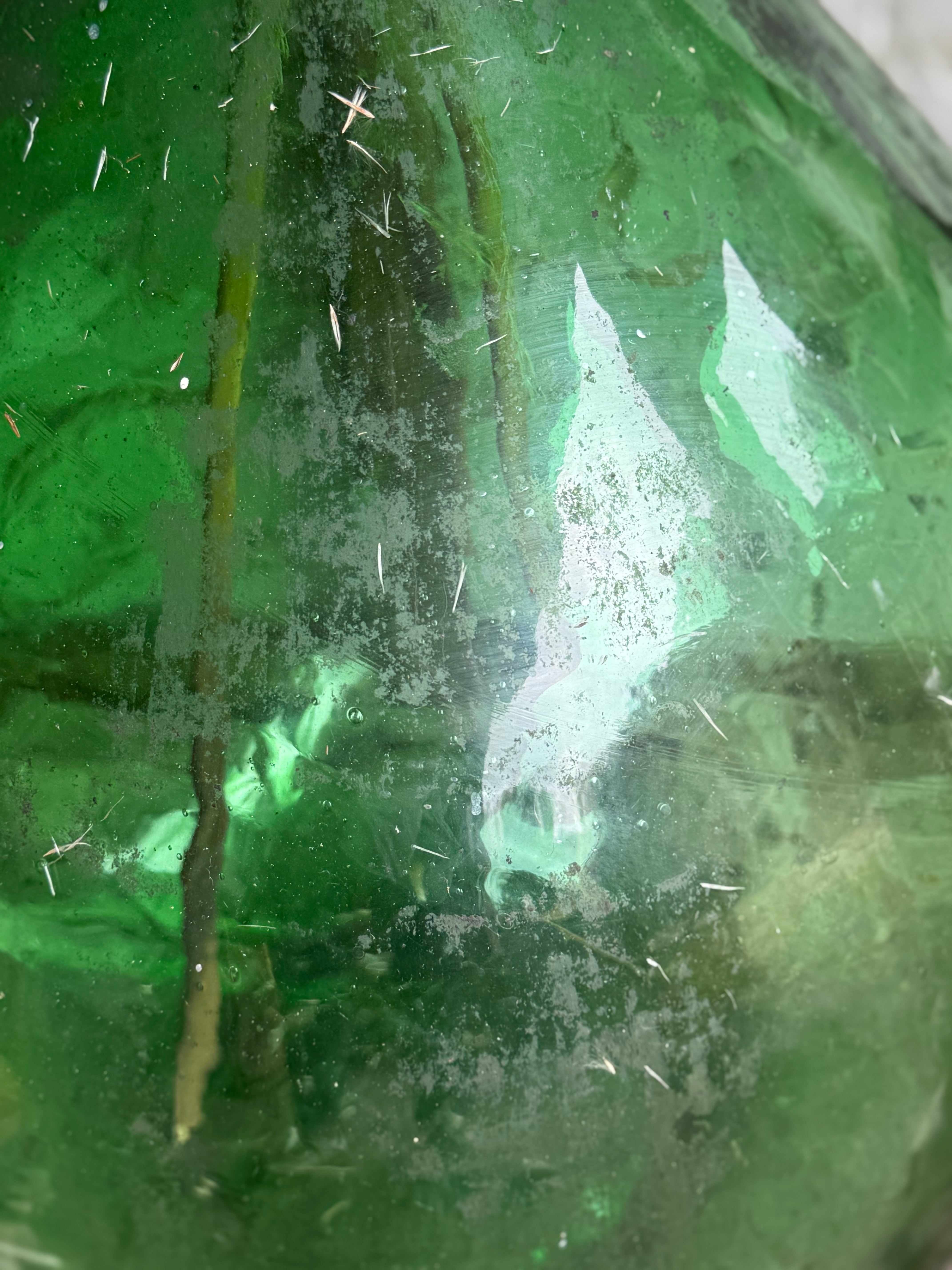Large French Demijohn