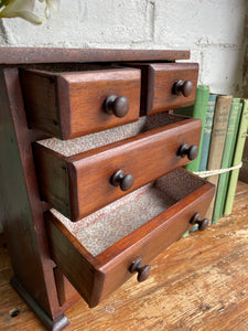 Small Antique Desktop Drawers