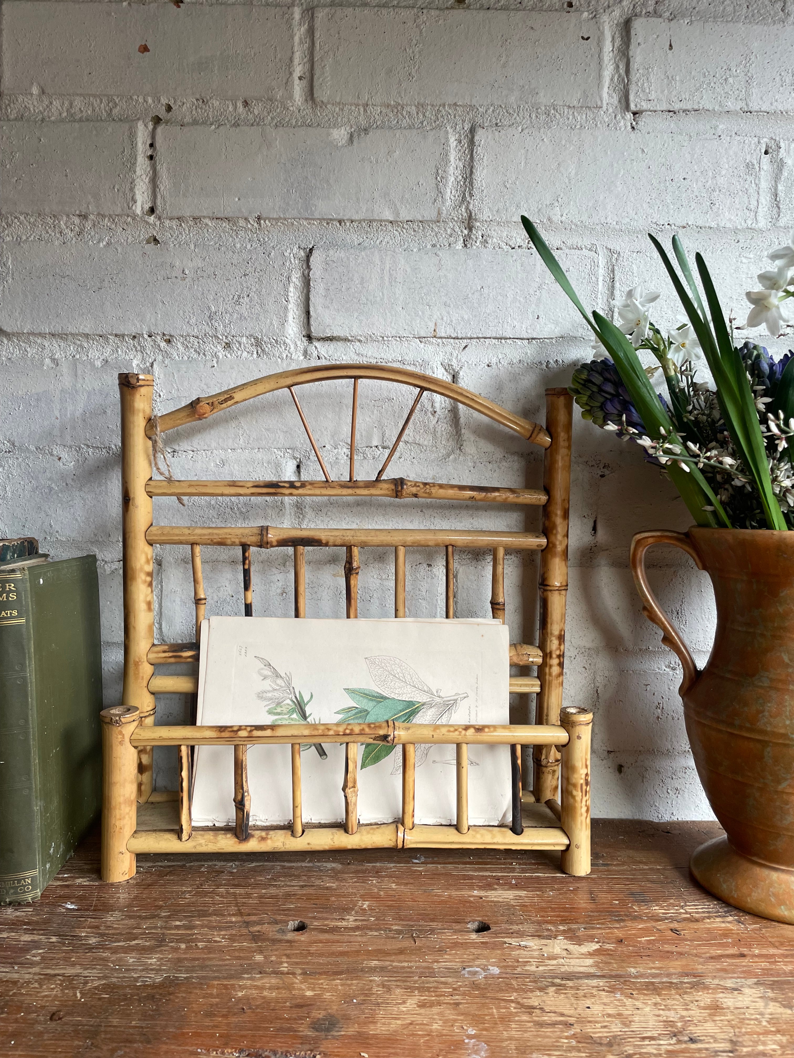 Bamboo Letter Holder