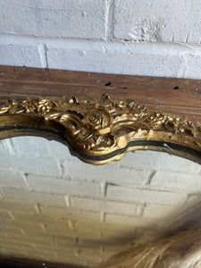 Large Gold Decorative Mirror