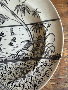 19th Century Aesthetic Movement Ironstone Bowl