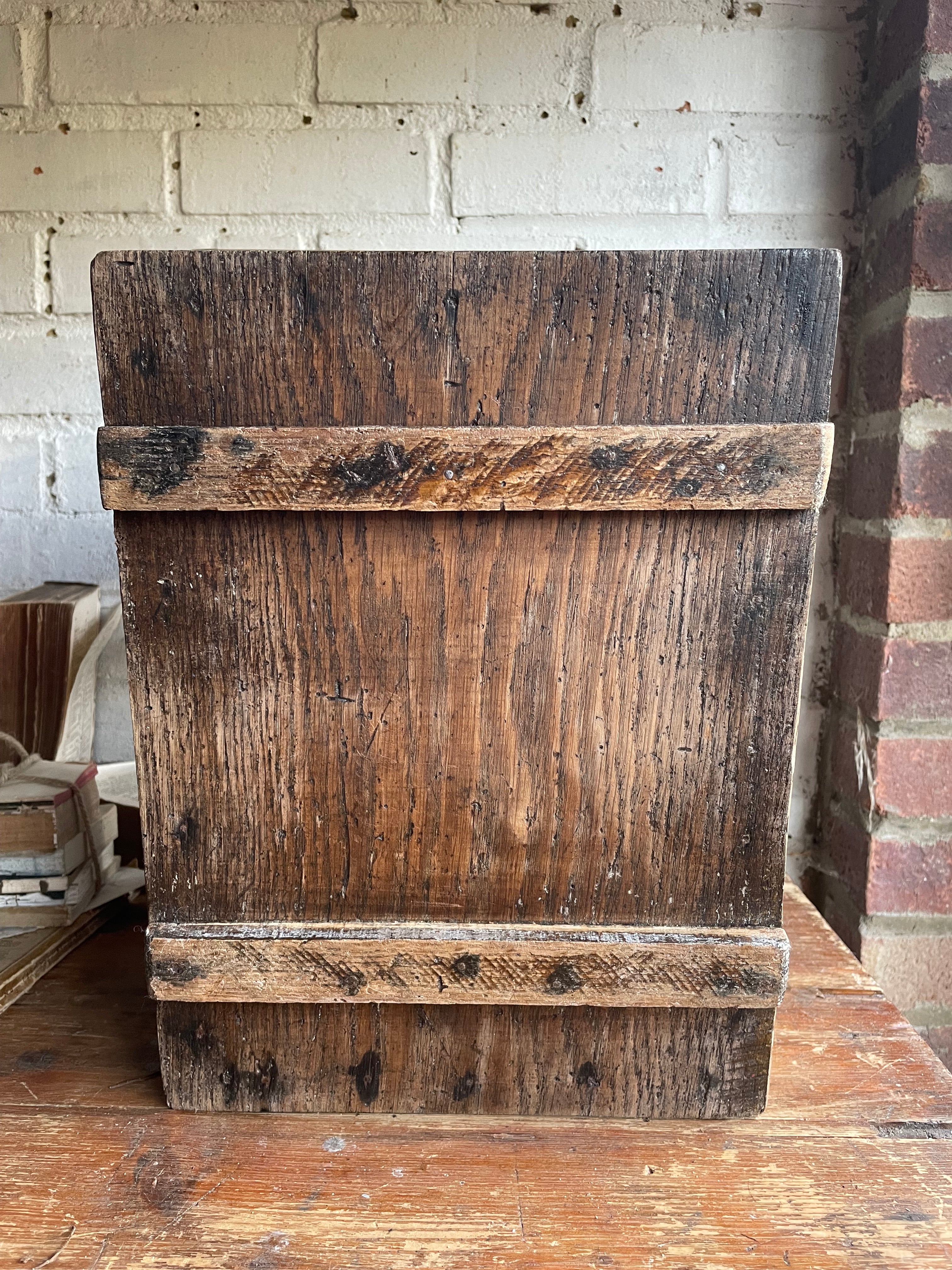 Early 1900s Chinese Elm Rice Basket