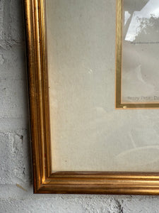19th Century French Magazine Framed Hand Coloured Illustration - No 19