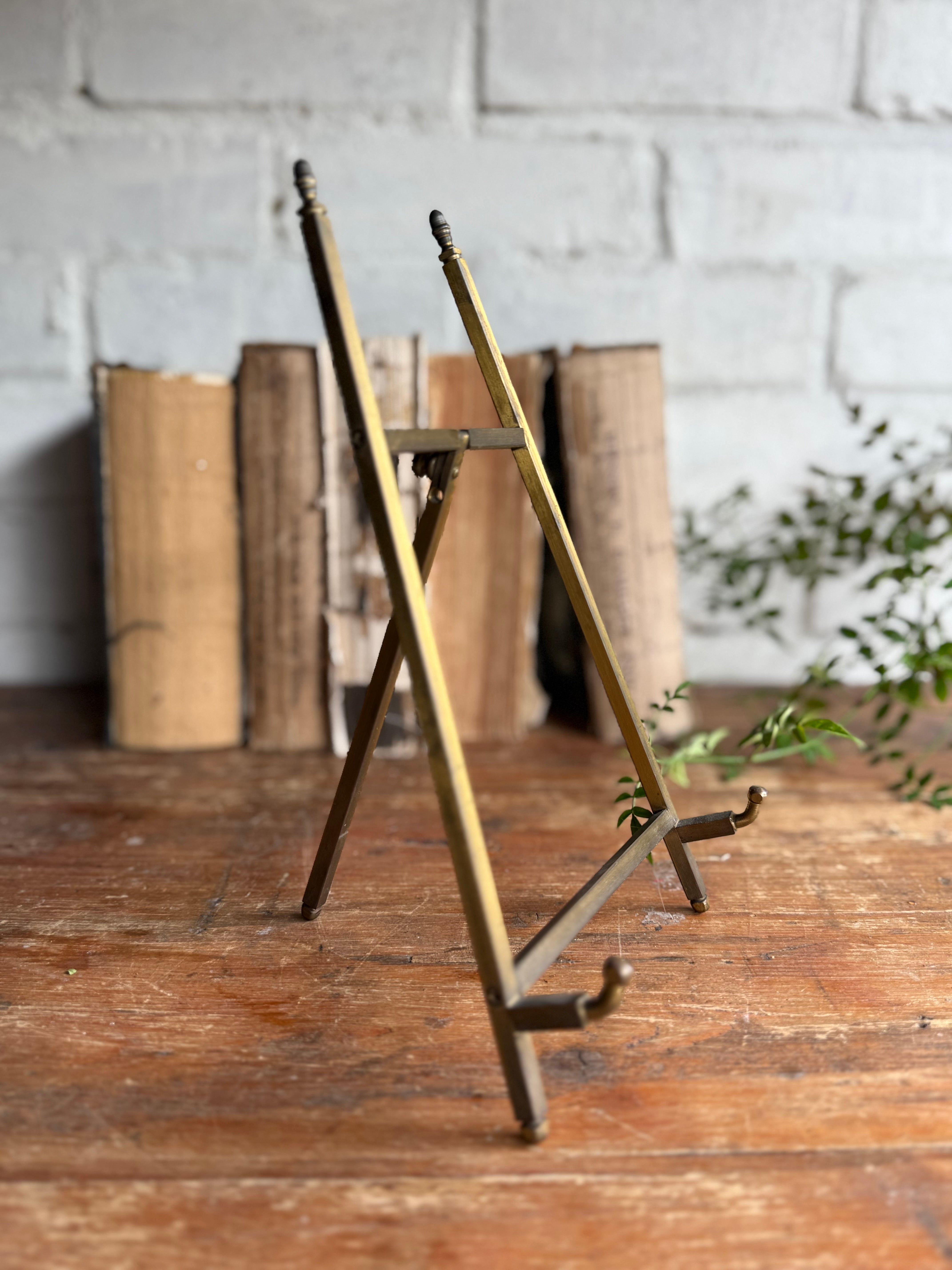 Small Brass Easel