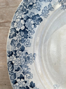 Antique French Ironstone Plate