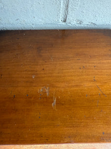 Rare 1930s Wooden First Aid Cabinet with Inlaid “Green Cross”