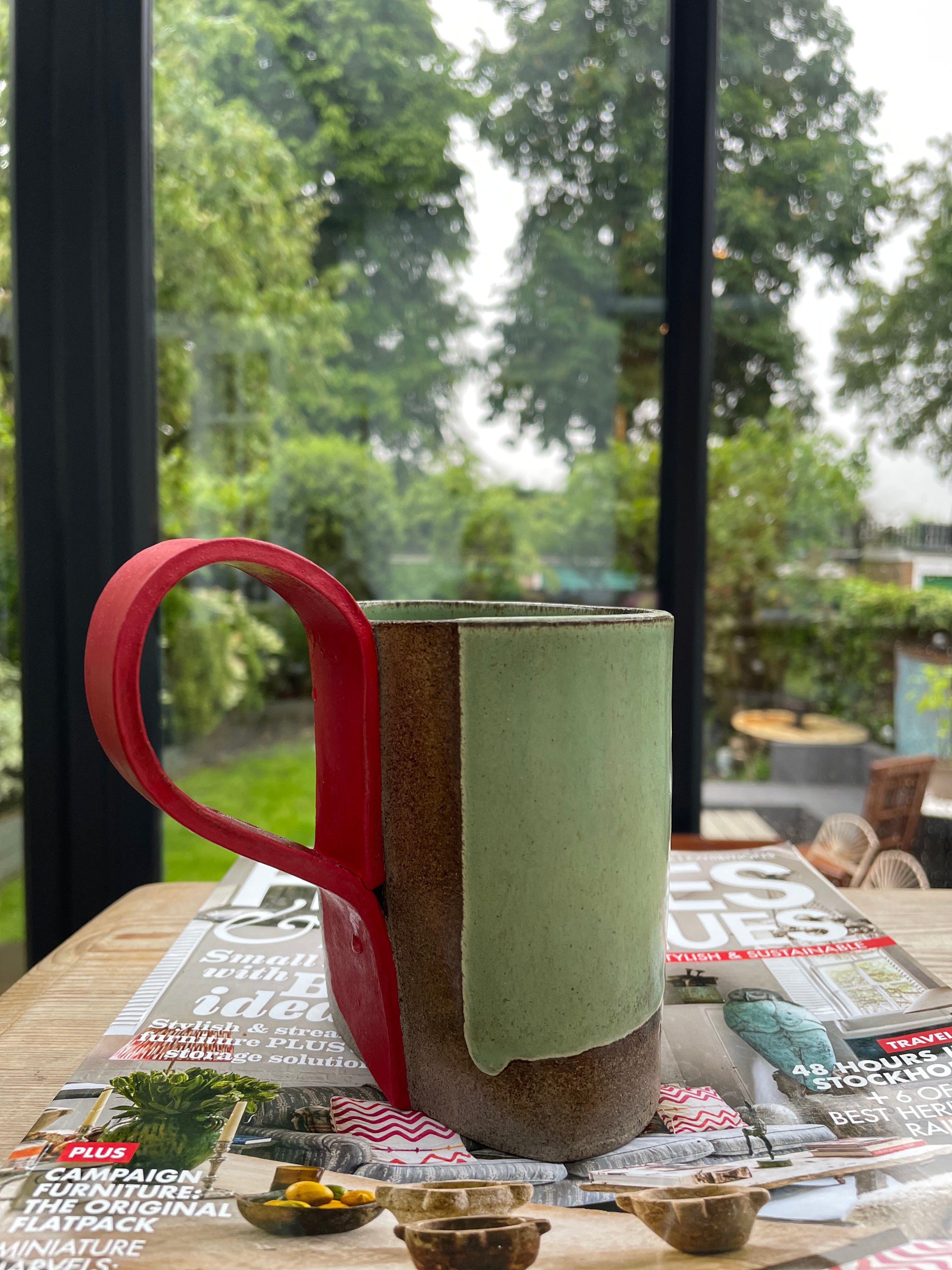 Studio Pottery Art Vase/Mug