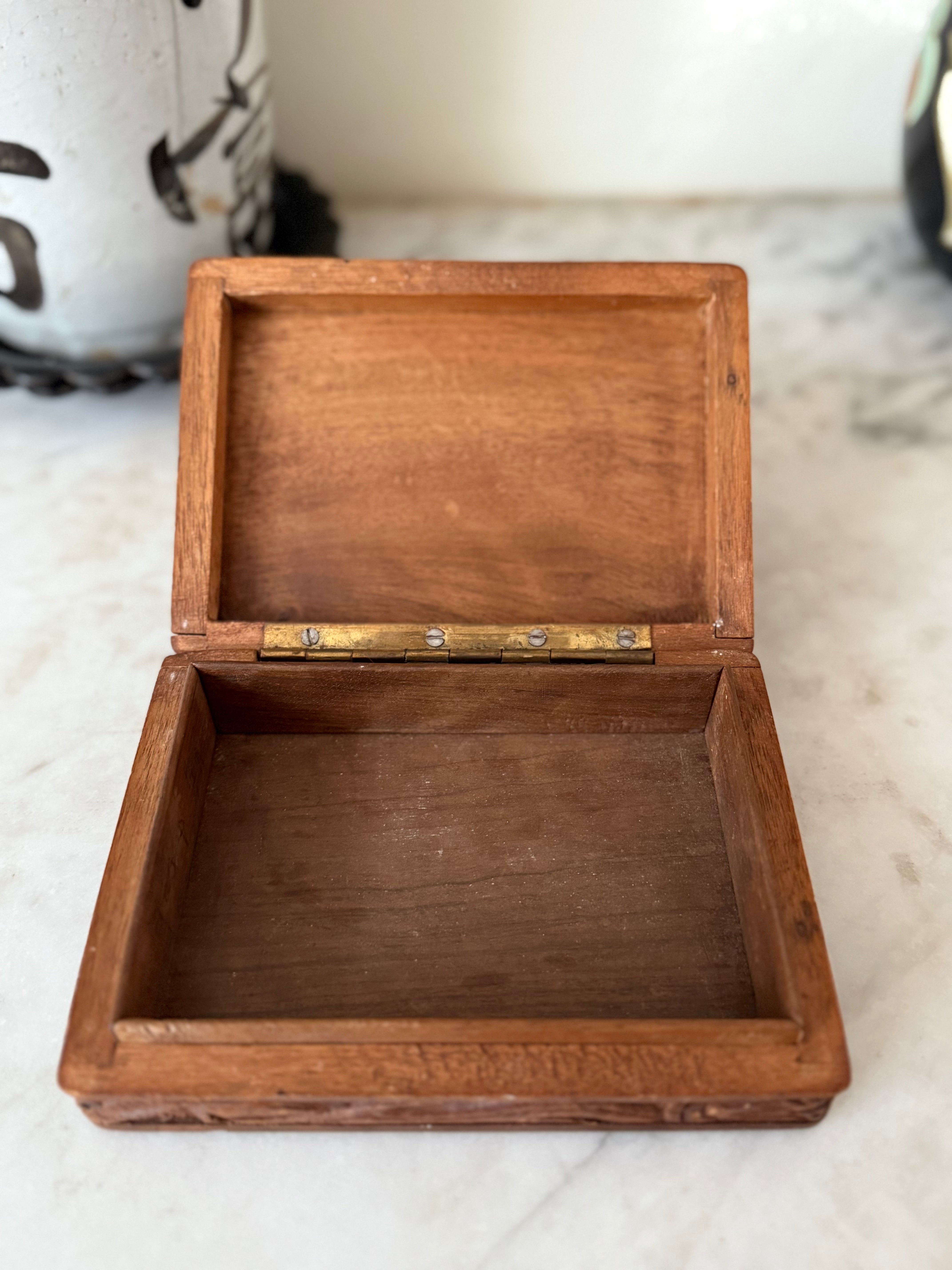 Small early 20th Century Chinese Carved Box