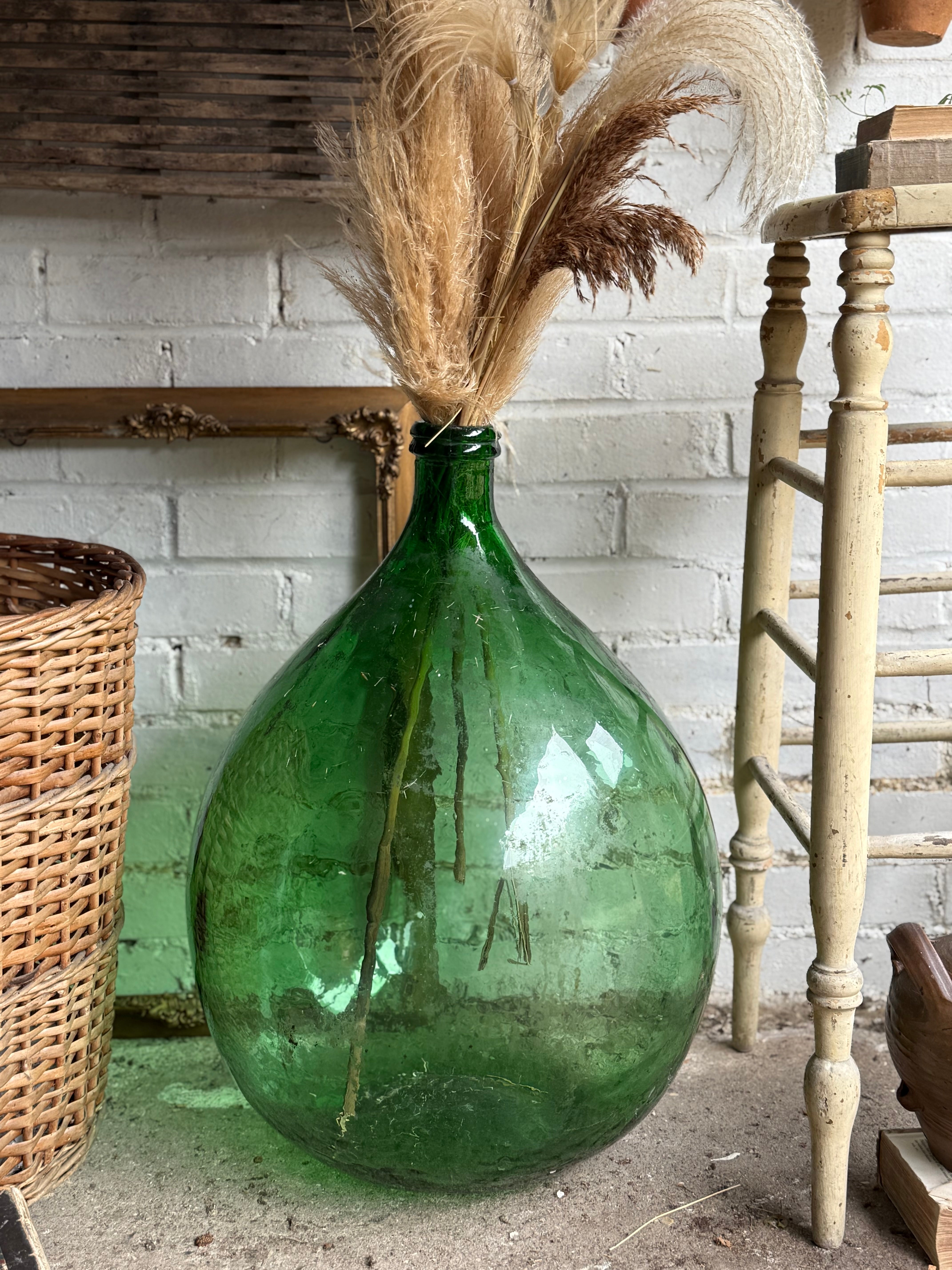Large French Demijohn