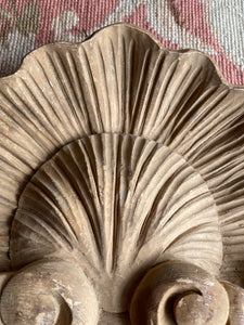 French Plaster Pediment