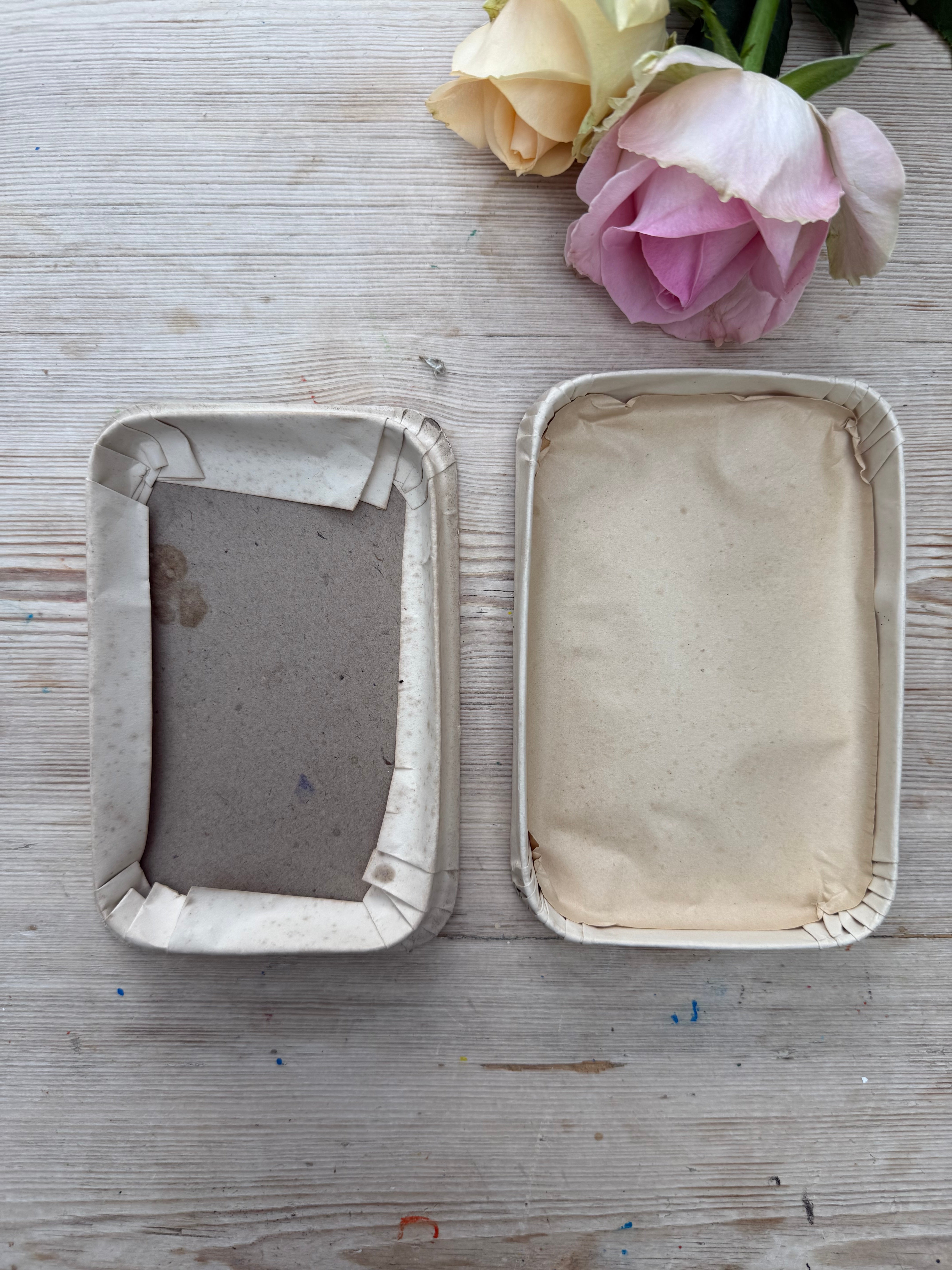Antique French Baptism Paper Bonbon/ Chocolate Box circa 1900’s