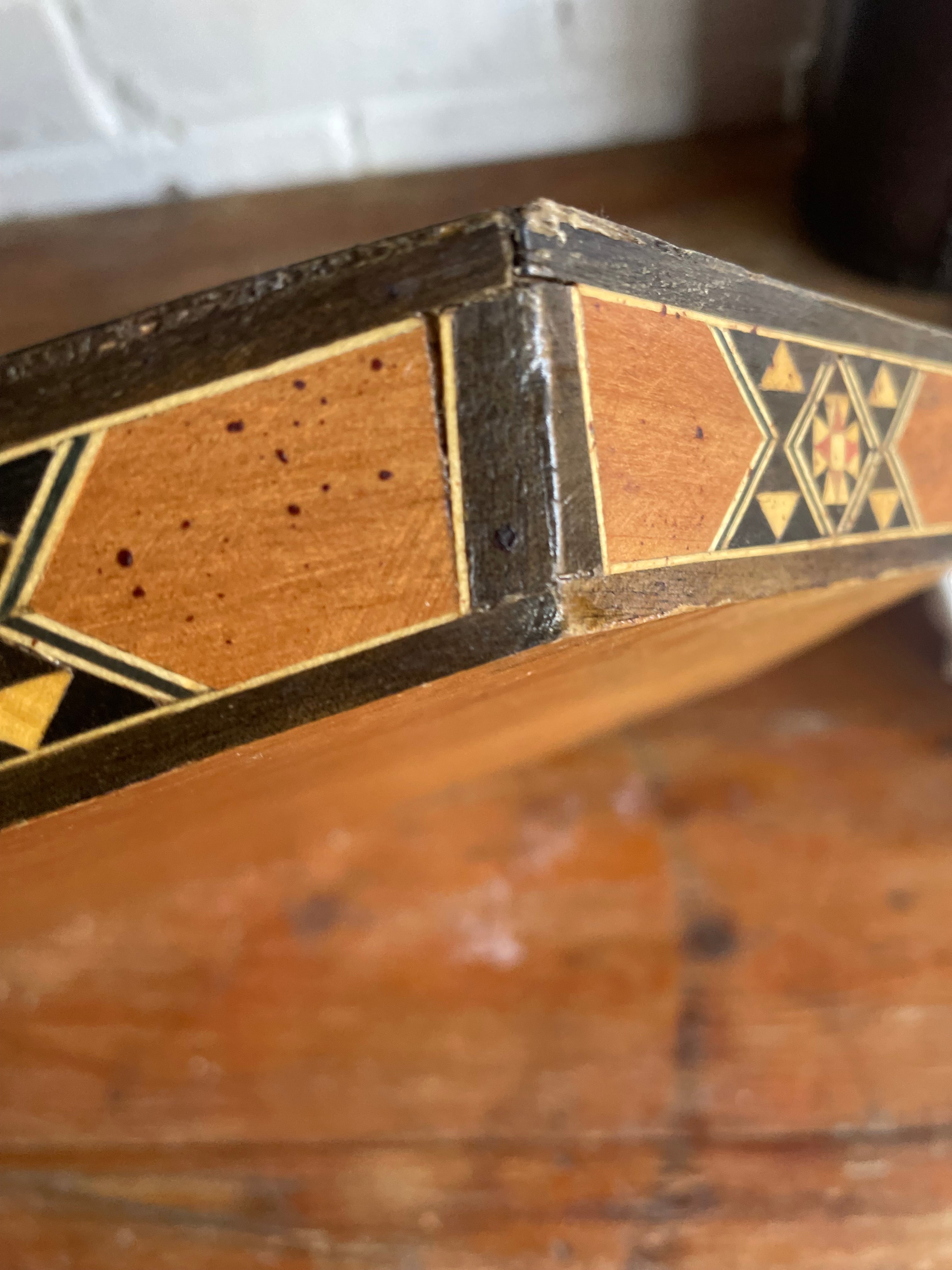 Wooden Inlaid Taracea Tray