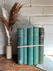 Green Vintage Book Bundle