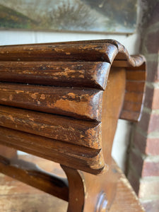 French Antique Little Bench