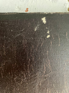 Large Antique Fruit Still Life:  Timeworn Oil on Canvas