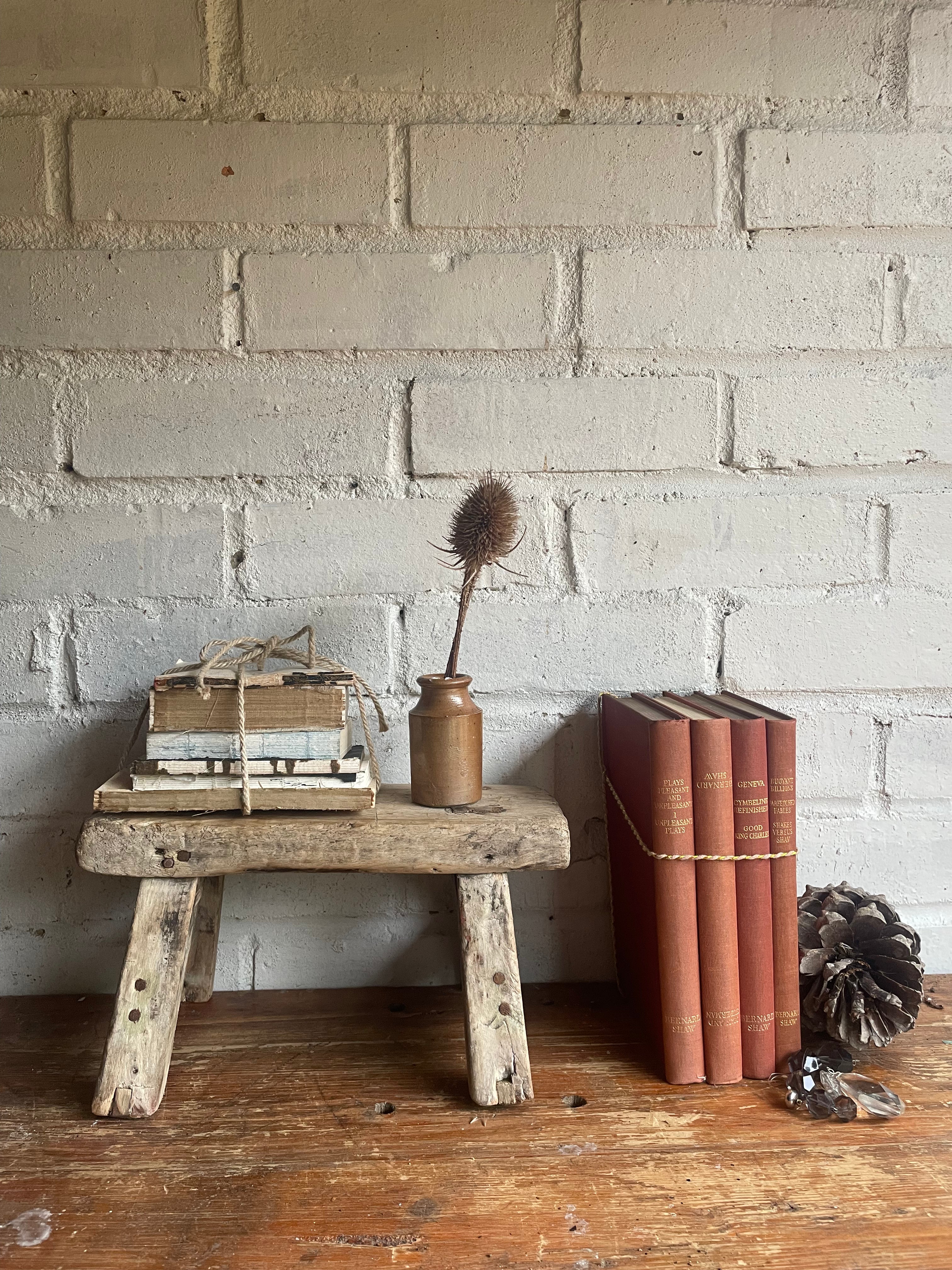 Little Rustic Stool 1