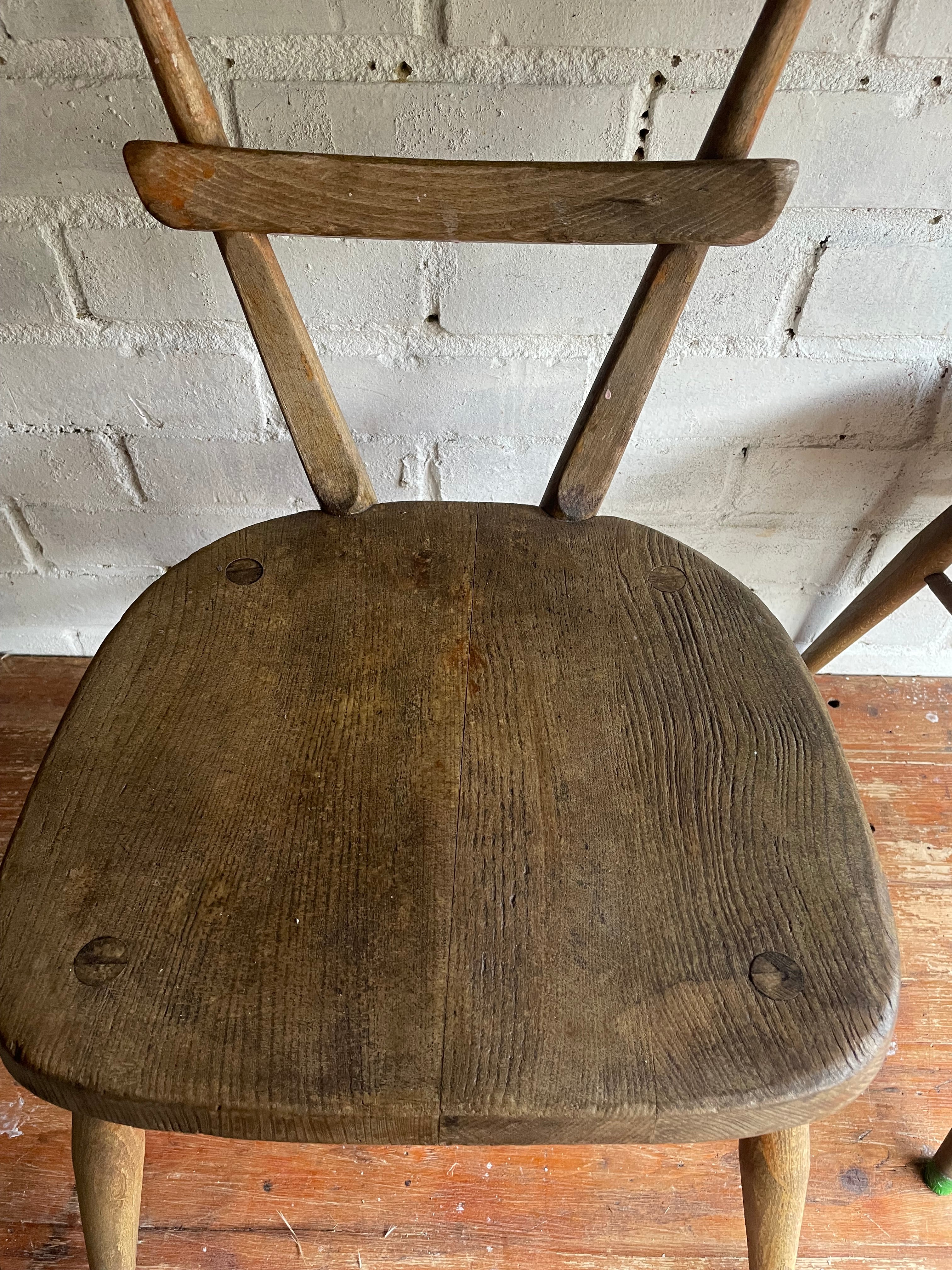 1950s Ercol School Stacking Chair  (one left)