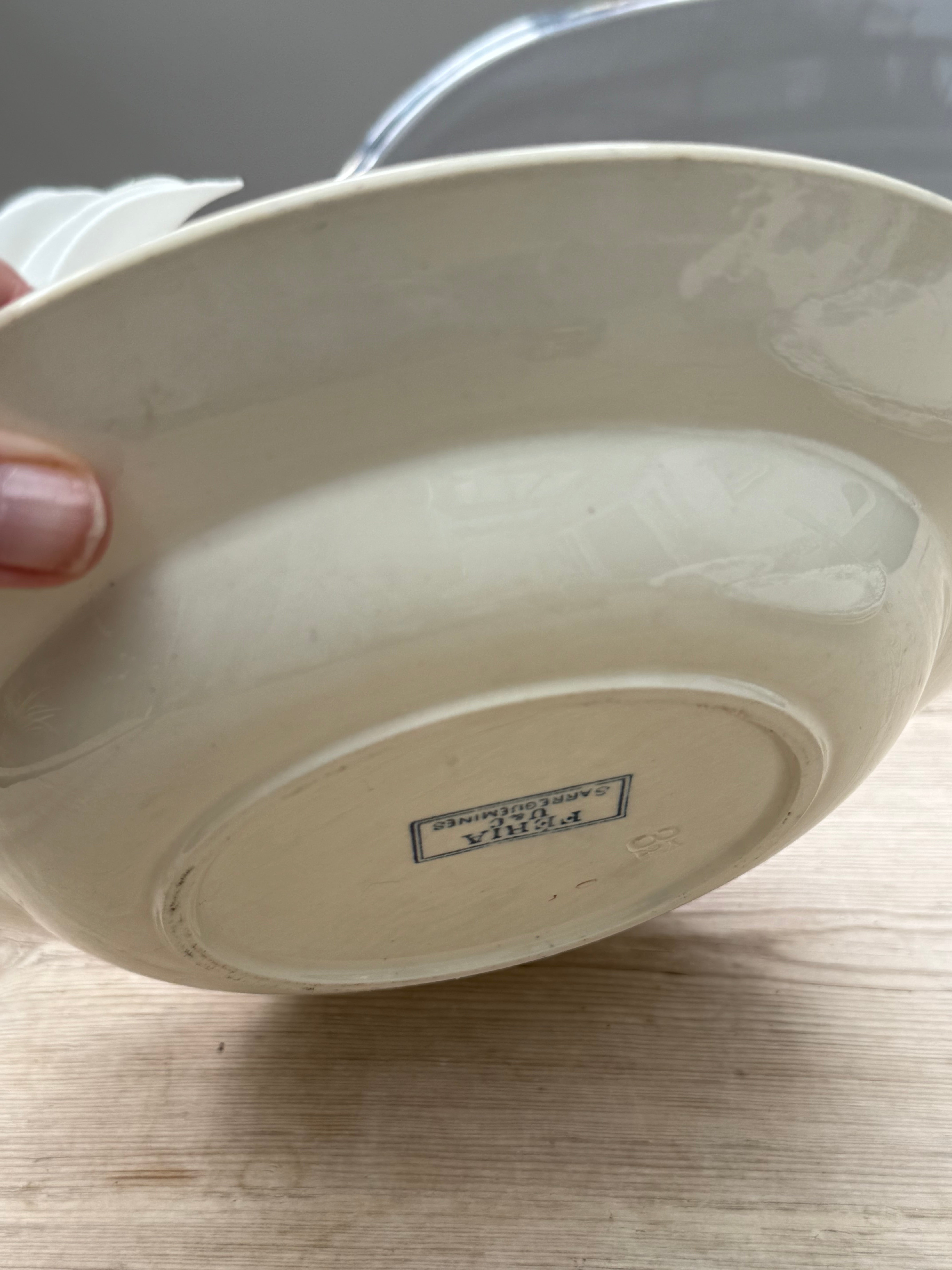 Early 20th Century French “Feria” Plate 1