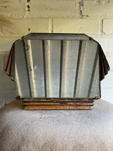 Timeworn Art Deco Dressing Table Mirror