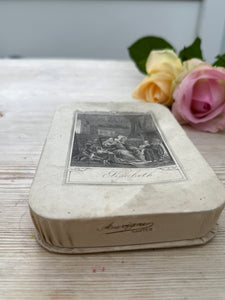 Antique French Baptism Paper Bonbon/ Chocolate Box circa 1900’s