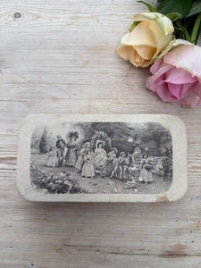 Antique French Baptism Paper Bonbon/ Chocolate Box circa 1900’s
