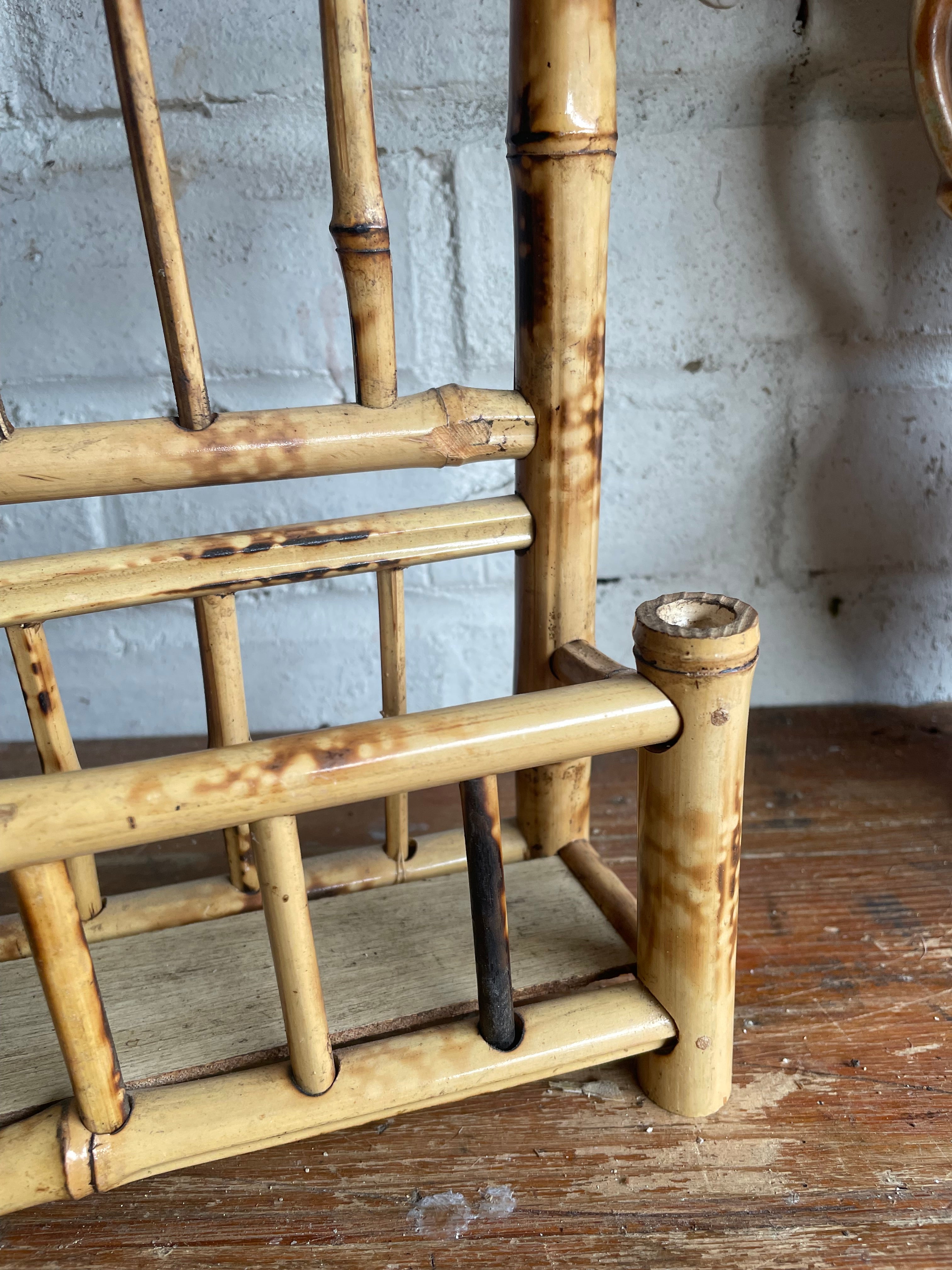 Bamboo Letter Holder