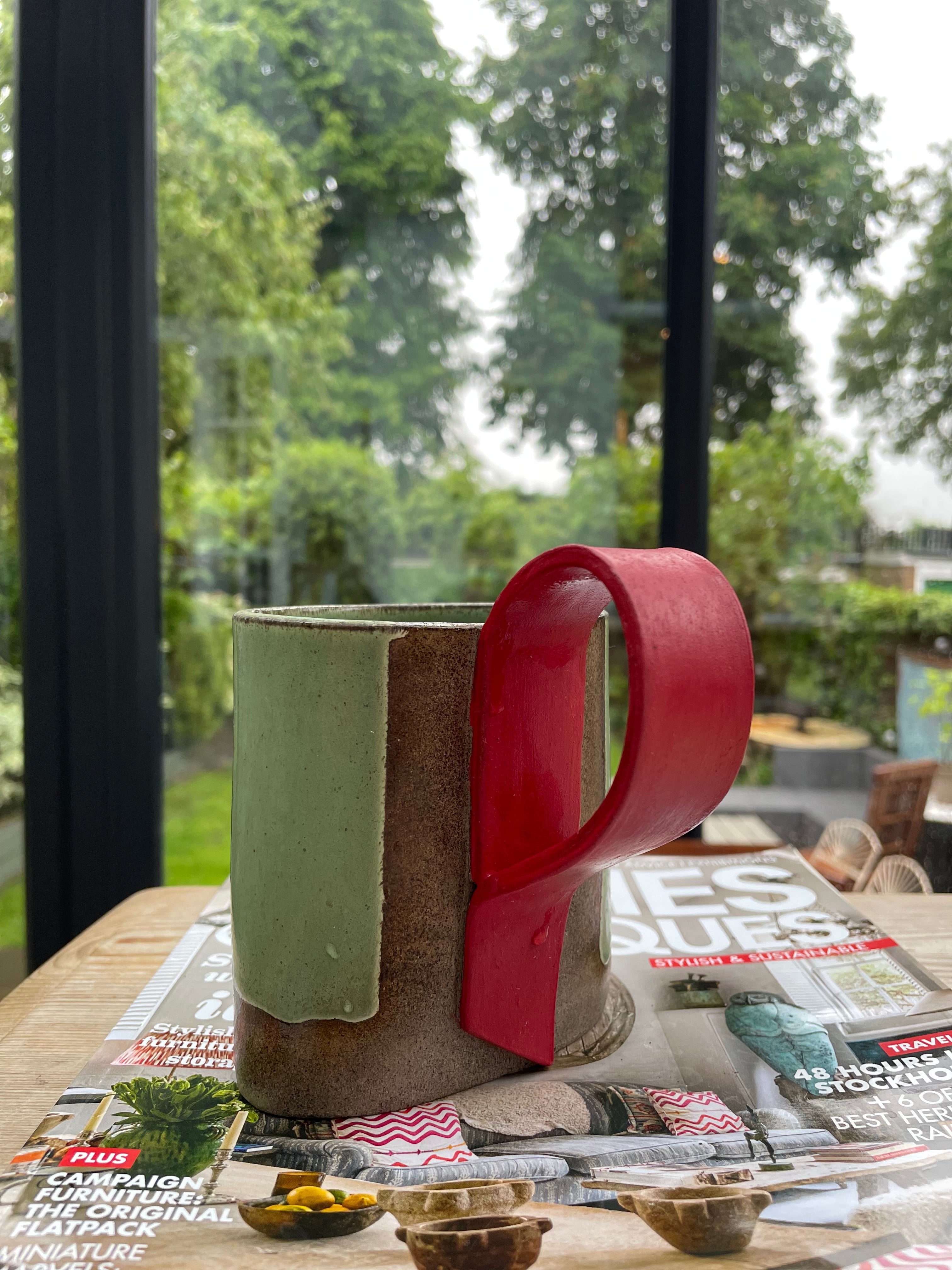 Studio Pottery Art Vase/Mug