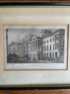 19th Century Framed Bookplate of St Paul’s School in London