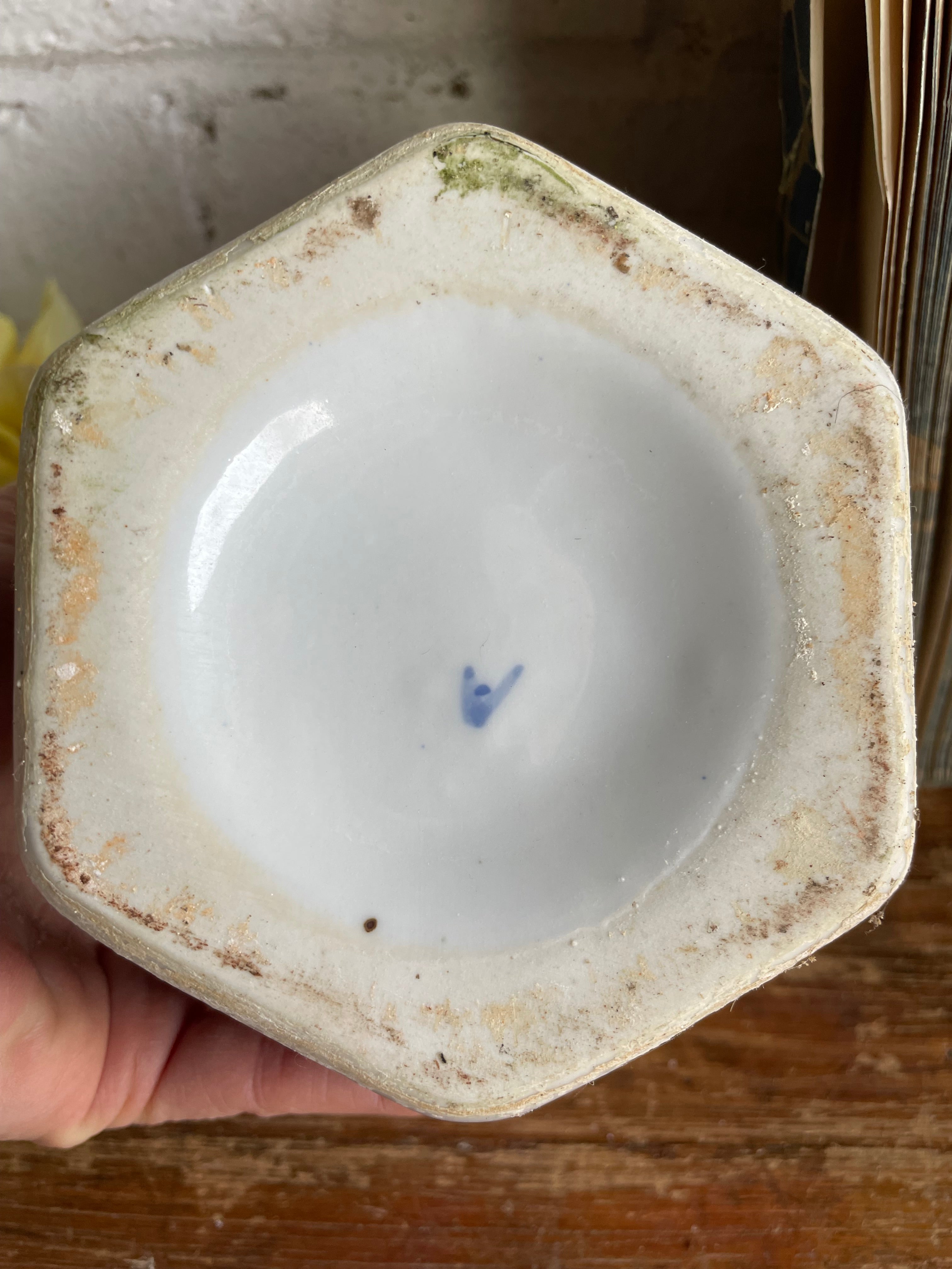 19th Century Floral Ginger Jar: Was £40 now £28 at checkout