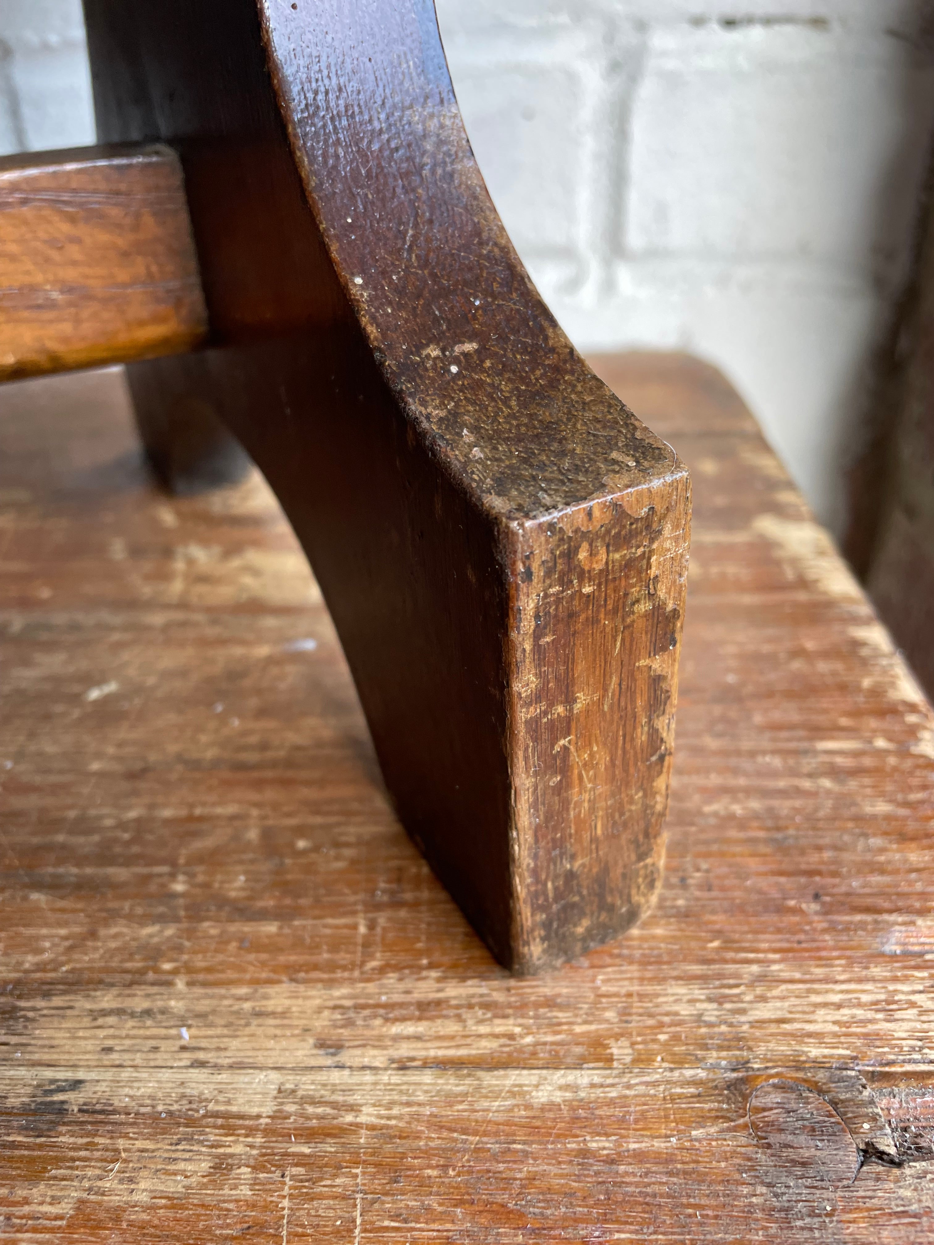 French Antique Little Bench