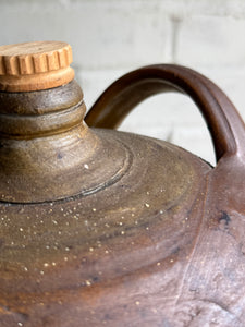 Early 20th Century Stoneware Olive Oil Jug