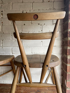 1950s Ercol School Stacking Chair  (one left)