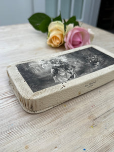 Antique French Baptism Paper Bonbon/ Chocolate Box circa 1900’s