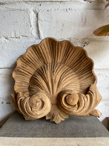 French Plaster Pediment