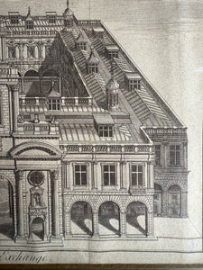 19th Century Engraving of the Royal Exchange, London