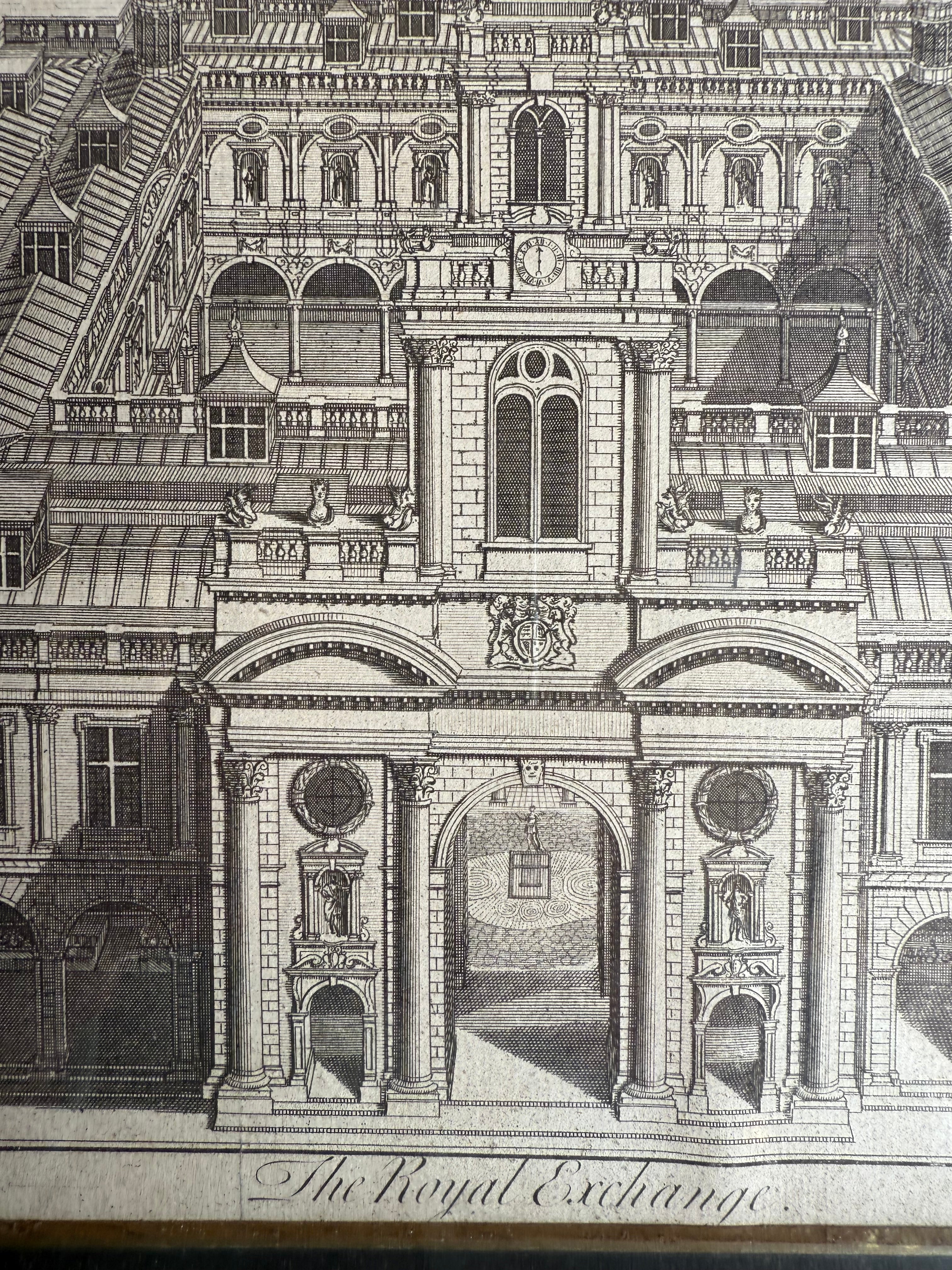 19th Century Engraving of the Royal Exchange, London