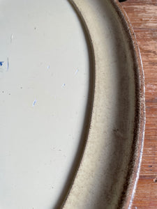 Hand-Painted Floral Wooden Tray