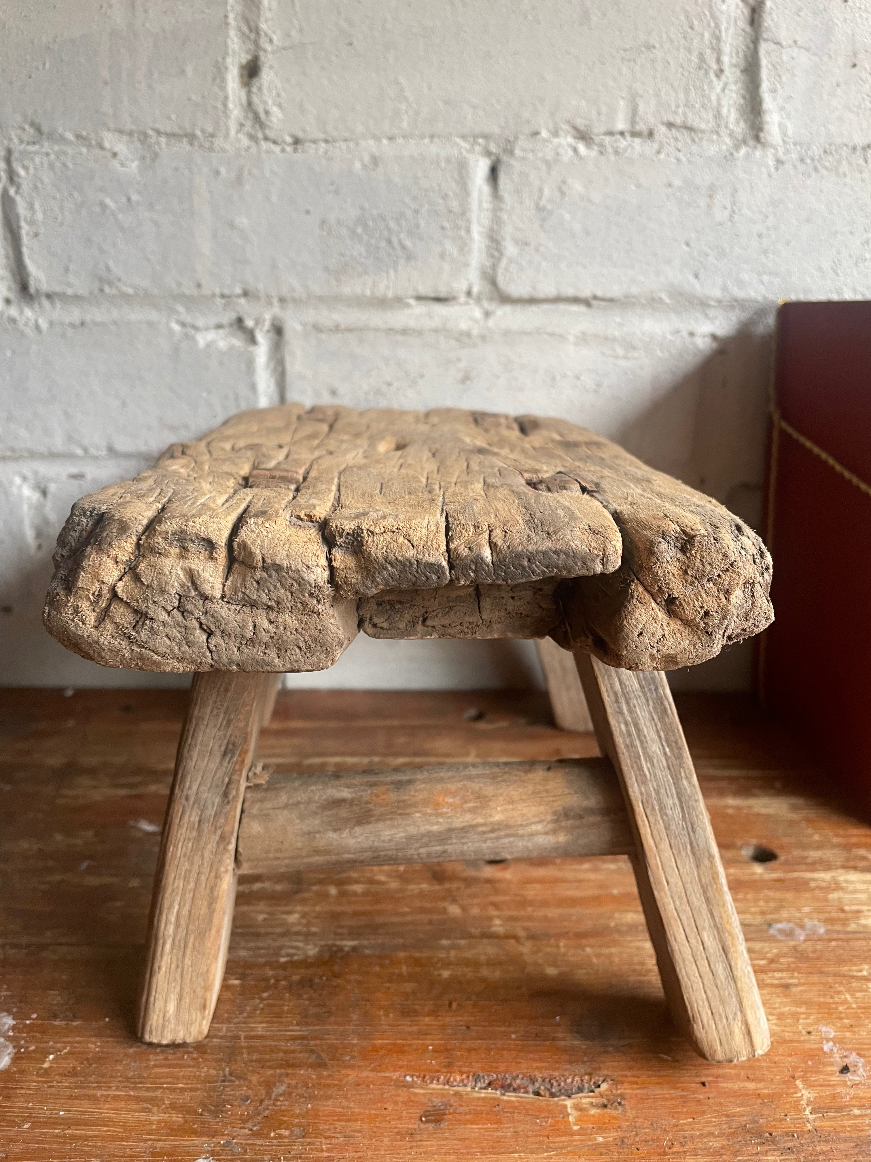 Little Rustic Stool 2