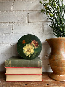 Handpainted Floral Wooden Box