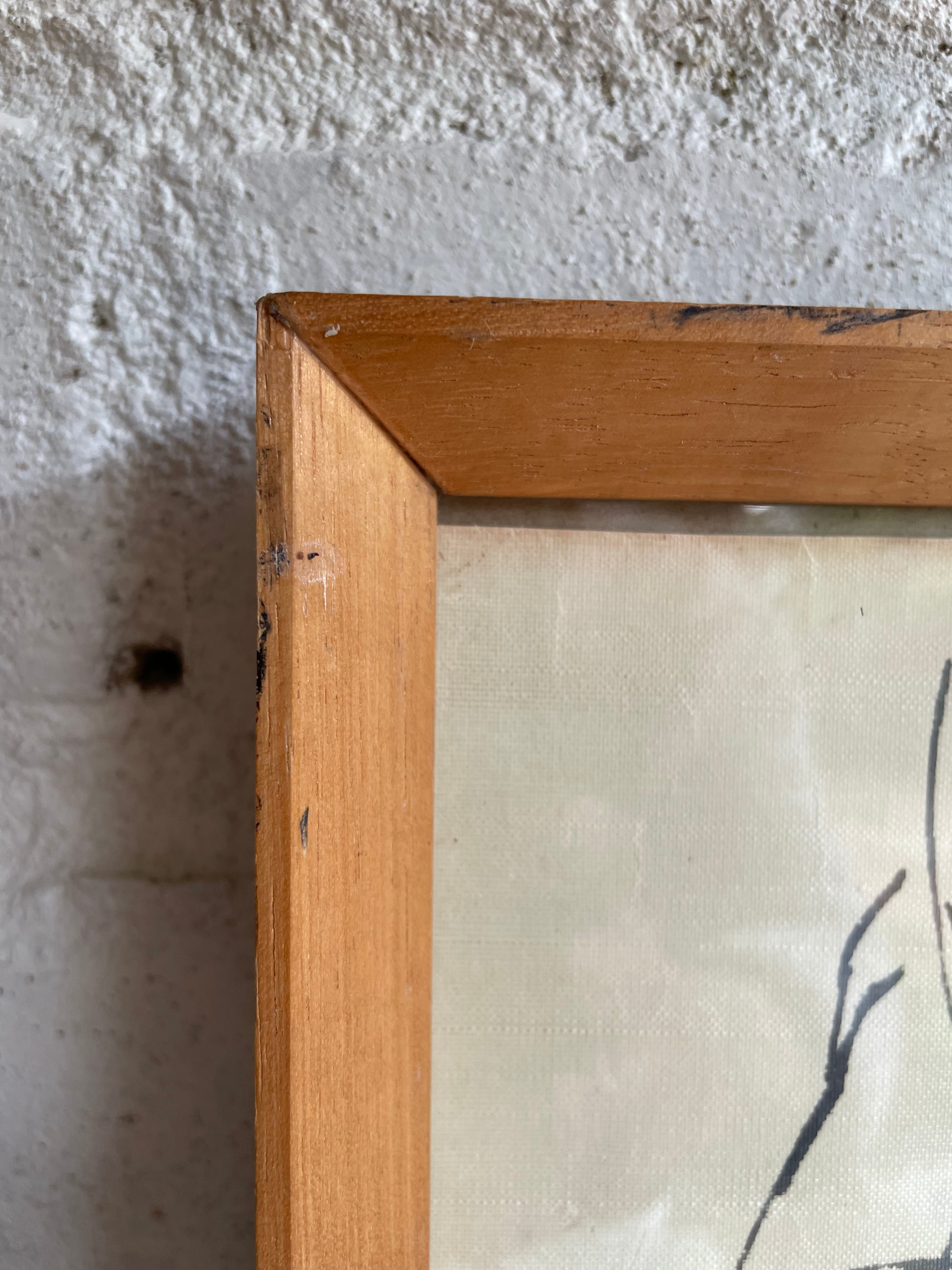 Crayfish: Painting on Silk