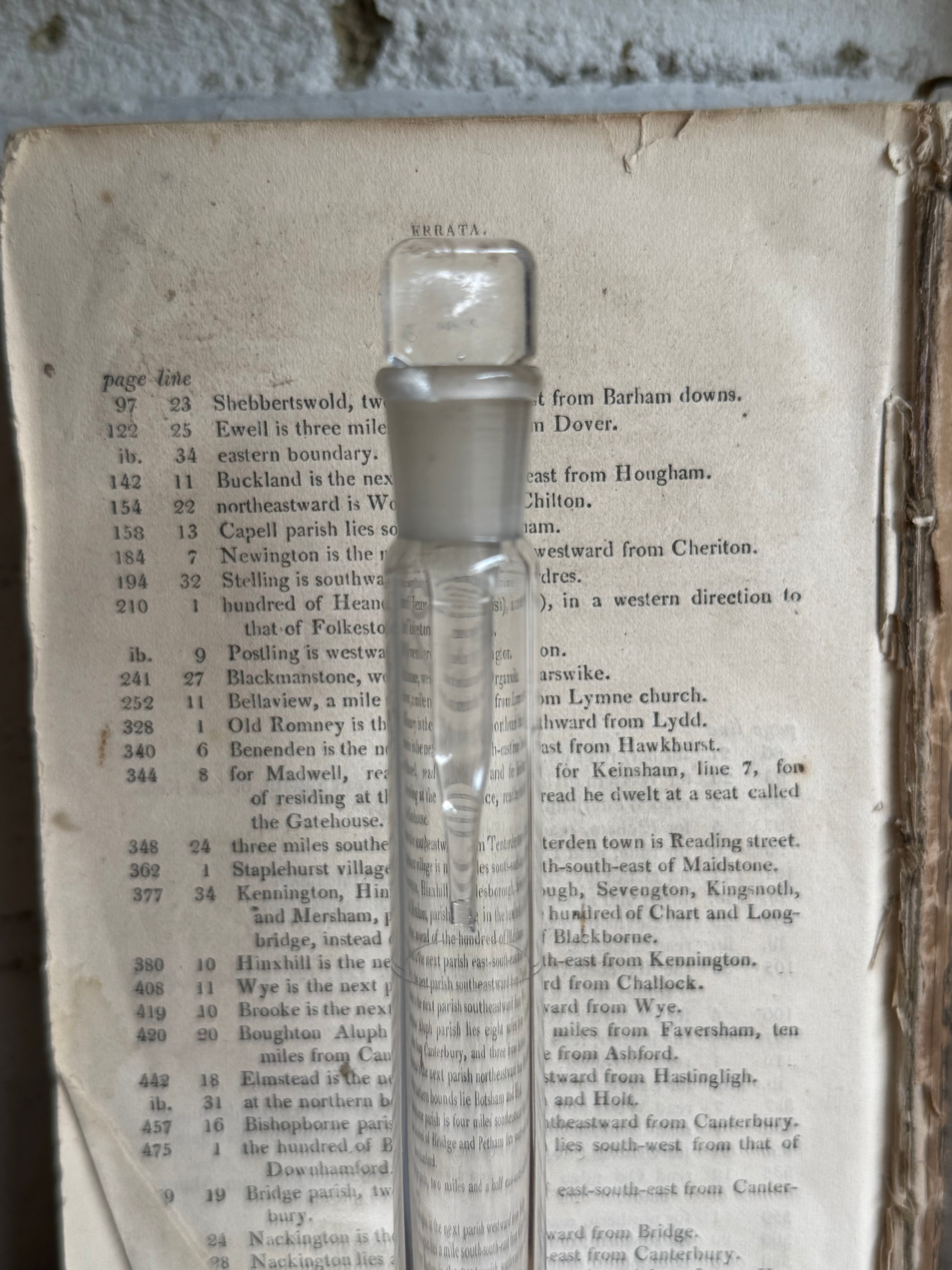 Tiny Early 20th Century Volumetric Flask